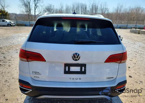 2023 Volkswagen Taos Sel из США, поврежденный, VIN 3VV2X7B29PM303489